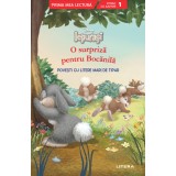 Disney Iepurasi. O surpriza pentru Bocanila. Povesti cu litere mari de tipar (Nivelul 1)