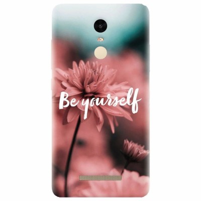 Husa silicon pentru Xiaomi Remdi Note 3, Be Yourself foto