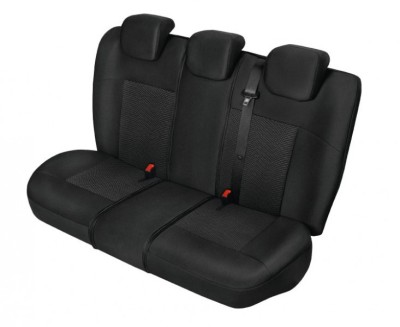 Set huse scaun model Poseidon Negru marime L-XL, Spate set huse auto Kegel foto