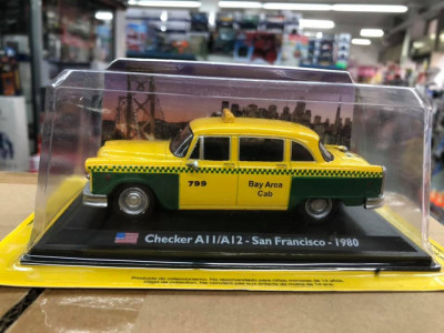 Macheta Checker AII-A12 - San Francisco - 1980 - Taxiuri scara 1:43 foto