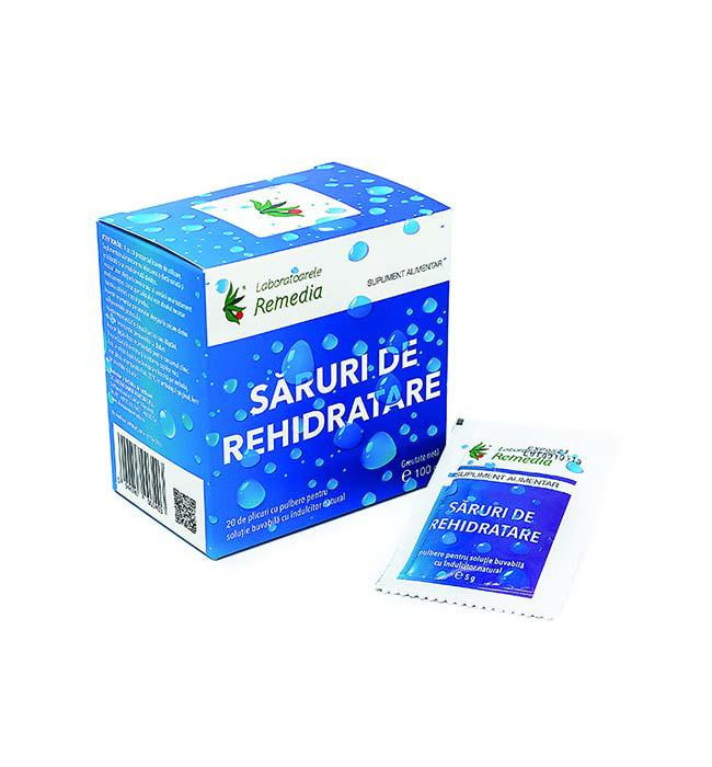 Saruri de Rehidratare 20 plicuri Laboratoarele Remedia