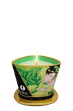 Shunga Candle Green Tea - Lum&acirc;nare de Masaj cu Aromă de Ceai Verde, 170 ml, Orion