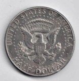 SUA HALF DOLLAR 1966 ARGINT STARE FF BUNA