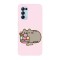 Husa compatibila cu Oppo Find X5 Pro, Viceversa, model Icecream Pusheen, Silicon, TPU