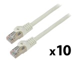 Cabluri patch F/UTP 6 litat CCA PVC gri 0,5m 26AWG