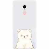 Husa silicon pentru Xiaomi Redmi Note 4, Bear