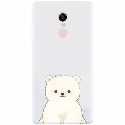 Husa silicon pentru Xiaomi Redmi Note 4, Bear foto