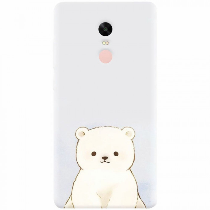 Husa silicon pentru Xiaomi Redmi Note 4, Bear
