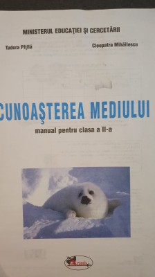 Cunoasterea mediului, manual clasa a doua, 2004, 62 pagini foto