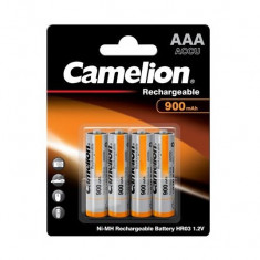 Acumulatori Camelion AAA R3 900mAh 1,2V Ni-MH set 4 buc.