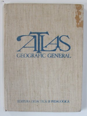 ATLAS GEOGRAFIC GENERAL , 1982 foto