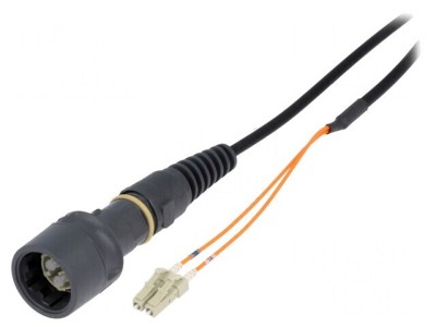 Patch Cord Fibră Duplex Multimod Baionetă foto