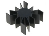 Radiator LED Negru 51,5x51x26x25mm