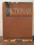 Dicționar german - rom&acirc;n