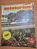 revista autoturism august 1988 - lansare dacia 1320 - liberta , karting