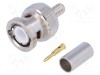 Conector BNC mufă tată drept 50&Omega; NINIGI B9907 RG58 &Oslash;max 5mm crimpat