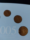 Portugalia 2005 II - Set complet de euro bancar de la 1 cent la 2 euro, Europa