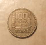 ALGERIA 100 FRANCI 1952 COLONIE FRANCEZA, Africa