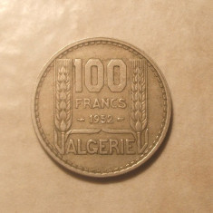 ALGERIA 100 FRANCI 1952 COLONIE FRANCEZA