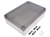 Carcasa universala FIBOX MNX, Policarbonat, Gri, IP67, IK08, Dimensiuni 180x255x75mm