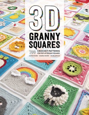 3D Granny Squares: 100 Crochet Patterns for Pop-Up Granny Squares foto