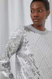 Answear Lab pulover femei, culoarea argintiu, light