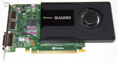 Placa video profesionala PNY Quadro K2000 2GB DDR5 128-bit foto