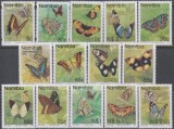 Timbre cu fluturi din Namibia, Nestampilat