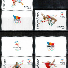 Romania 2000, LP 1522 a, Jocurile Olimpice Sydney, cu 3 viniete, MNH!