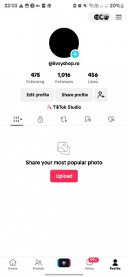 Cont TikTok 1000 Urmaritori foto