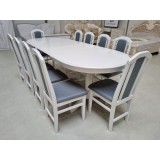 SET MARCO 30 MASA 160/280 CM + 10 SCAUNE personalizabil pe culori