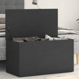 Cumpara ieftin Cufăr de depozitare, gri, 84x42x46 cm, lemn compozit