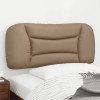 VidaXL Pernă pentru tăblie pat, cappuccino, 80 cm, piele artificială 374536