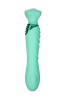 Vibrator Mermaids Extasy FairyGasm, 6 Moduri Vibratii, 6 Moduri Tapare, Silicon, USB, Verde
