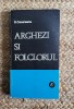 ARGHEZI SI FOLCLORUL -D. CESEREANU