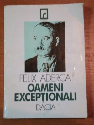 FELIX ADERCA- OAMENI EXCEPTIONALI, CLUJ 1995 foto