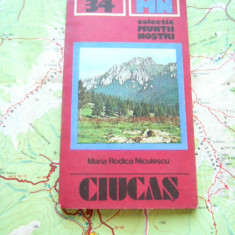 myh 6 - Colectia Muntii nostri nr 34 - Muntii Ciucas - 1986