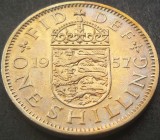 Cumpara ieftin Moneda 1 SHILLING - MAREA BRITANIE / ANGLIA, anul 1957 *cod 1454 = excelenta, Europa