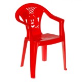 Scaun Copii Plastic, Minnie, Culoare Roșu, Dimensiuni 37x34x54cm, Greutate Maxima 30kg, Oem