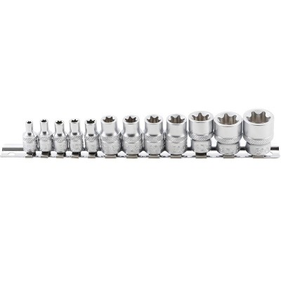 Set tubulare cu profil E , torx foto