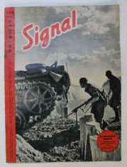 REVISTA &amp;#039; SIGNAL &amp;#039; , EDITIE IN LIMBA ROMANA , NUMARUL 1 DIN OCTOMBRIE 1942 foto