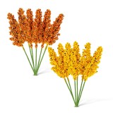 Decoratiune de toamna &ndash; set spice de mei &ndash; 2 culori &ndash; 18,6 cm &ndash; 6 bucati / set Best CarHome