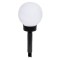 Lampa solara cu led, pentru gradina, negru/alb, 27 cm