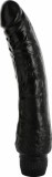 Vibrator Multispeed Penetraring Pleasures , PVC, Negru, 21 cm, Seven Creations