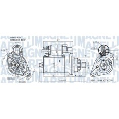 Electromotor Audi; Seat; Skoda; Vw, 1.2 TSI, 1.4, 1.6 BiFuel, 2.0 EcoFuel, 1.6