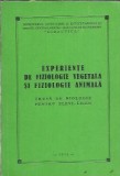 Experiente de fiziologie vegetala si fiziologie animala - Olteanu Florian