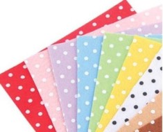 Set 10 coli cu buline pentru activitati crafts,fetru,A4,1mm