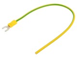 Cablu CHEVAL H07V-K 250mm cu terminale presate galben-verde M4WI-400YG025