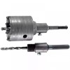 Carote tip carbura cu adaptor sds plus si hexagonal, Dedra