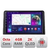 Navigatie Renault Express Android Octa Core Ecran 2K QLED GPS 4G 4+32GB 360 kit-express+EDT-E409-2K CarStore Technology
